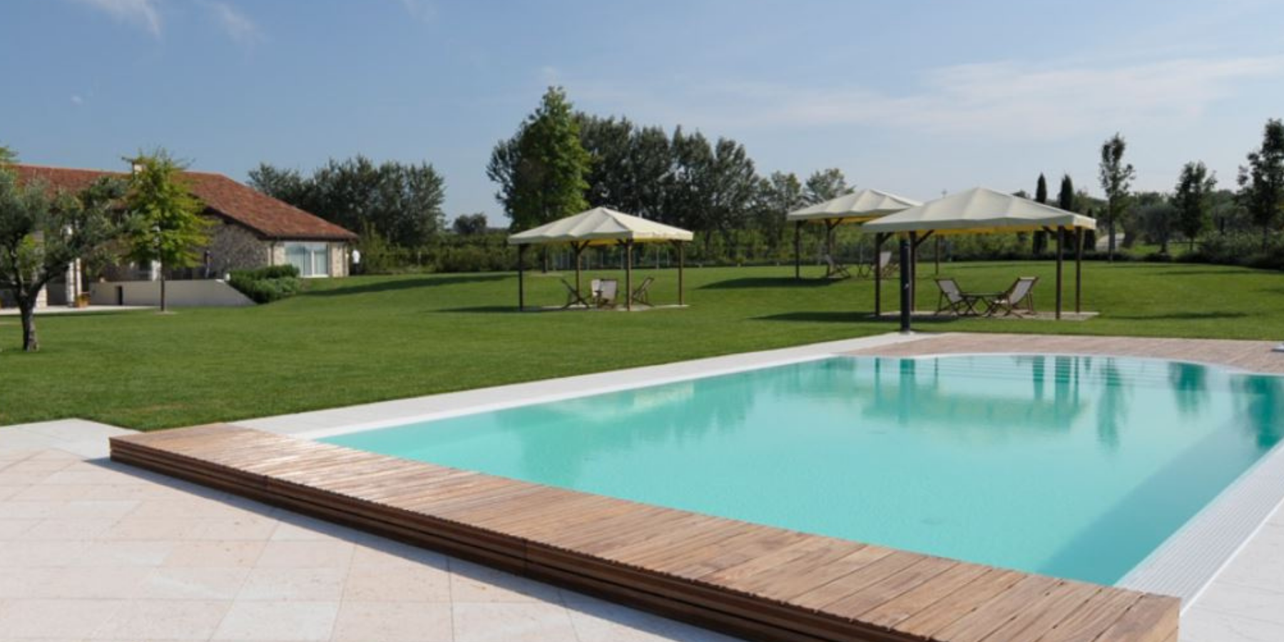 Progettazione e realizzazione piscina in villa privata a Verona